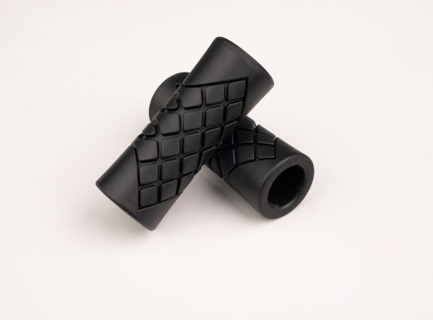 manopole bike stampate in 3d nero